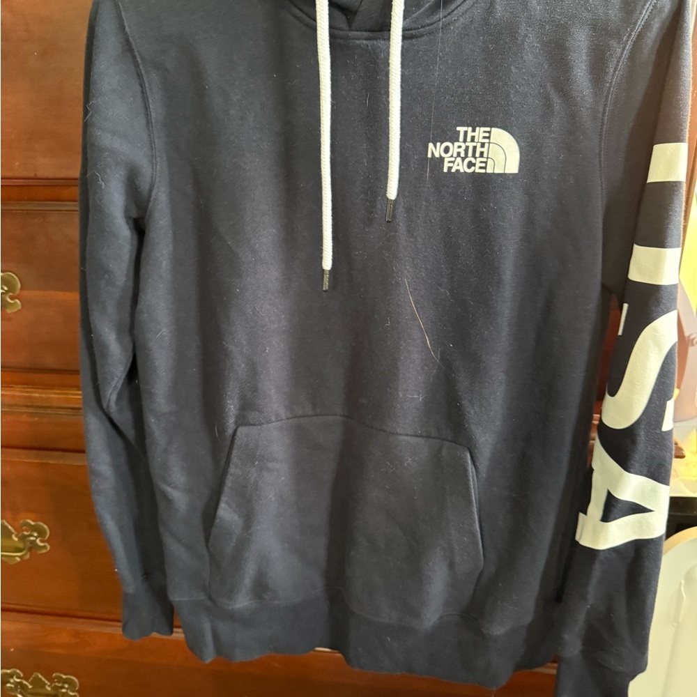 The North Face Men's Dark Blue Hoodie